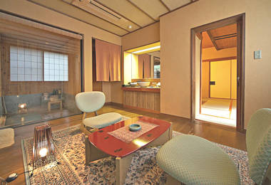 무사시노벳칸_럭셔리룸 Japanese Style with Open-Air 坐忘